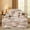 Cream & Tan (Plush Corduroy), variant on ODELIO 67" Oversized Boneless Chaise Lounge Chair, Indoor Cloud Plush Corduroy Sleeper Couch with Cup Holders, Deep Seat Floor Sofa Bed for Living Room, No Assembly Requiredy, Beige