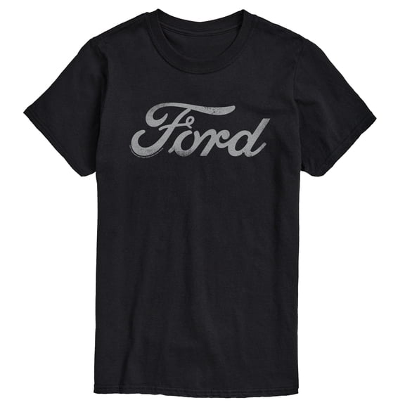 Ford - Grey Ford Logo - Men's Short Sleeve Graphic T-Shirt