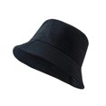 thumbnail image 1 of Guardurnaity Sombrero de cubo para mujer, ala ancha, Color sólido, para playa, viaje, sol, lavable, para exteriores, decorativo, para niña, Sombreros NO13, 1 of 6