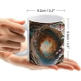 thumbnail image 2 of 3D Bookshelf Mug, Creative 3D Print Bookshelf Mug, Personalise Space Design Multi-Purpose Ceramic Mug, Perfect For Gifting To Book Lovers 11Oz, 2 of 7