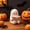 A, variant on Mini Resin Figures Halloween Decorations, Cute Multicolor Plastic Ghost Figurine for Desktop Courtyard Or Balcony, Lightweight and Durable Outdoor Decorative Sculpture