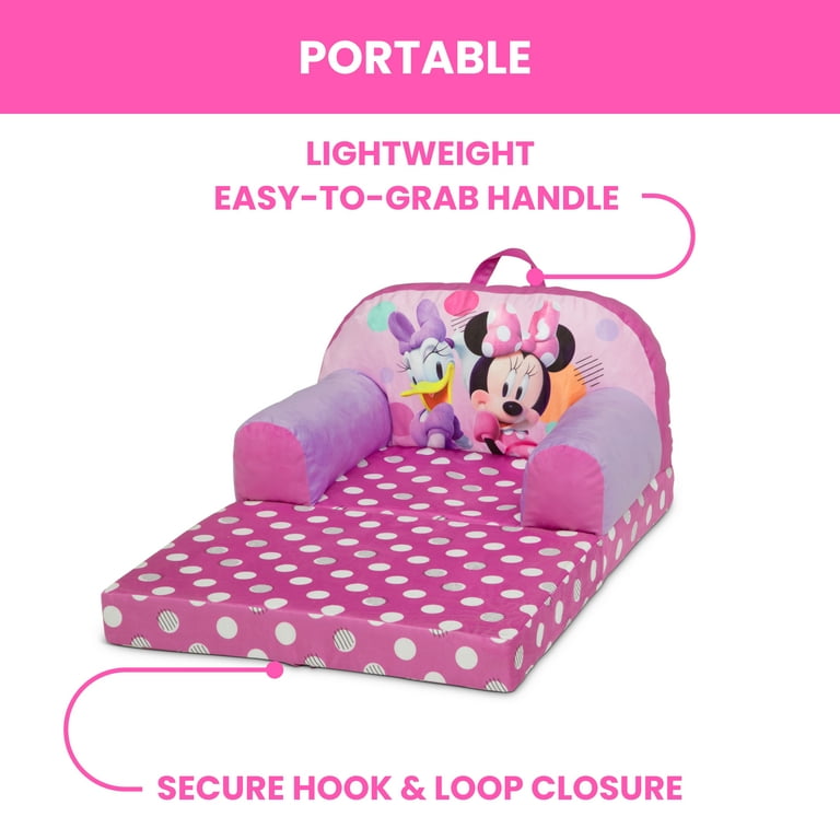 Free Shipping! Delta Children Minnie Mouse Cozee Buddy Flip-Out