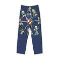 thumbnail image 4 of Stay-Puft Cartoon Ghostbusters Men's Pajama Pants With Pockets Lounge Fashion Cozy Daily Sleep Pants Sleepwear, 4 of 8