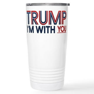 Trump 2024 20oz – 2 Sided Lasered Insulated Tumbler – Keep America Great –  MAGA
