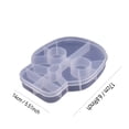 thumbnail image 3 of Storage Box Halloween Themed Clear Compartmentalized 7 X 6 Inch for Candy Treats Party Favors Halloween Events, 3 of 7