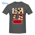 thumbnail image 1 of Disney Mickey Mouse T shirt Harajuku Short Sleeve T-shirt 100% Cotton Graphics Tshirt Brands Tee TopXXL Gao Jinjia LED, 1 of 2