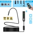 thumbnail image 4 of Wireless Endoscope Rechargeable WiFi Borescope 1200P HD Inspection Camera with 8 LED Waterproof Portable Snake Pipe Camera with 600mAh Battery for Android iOS Windows, 4 of 8