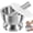 Large Size, variant on Stainless Steel Mortar and Pestle Set with Silicone Lid, Heavy Duty Herb and Spice Grinder for Kitchen, Pill Crusher for Medications, Rust-Proof Manual Masher