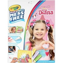 Crayola Colour Wonder Love Diana - Mess Free Colouring Pages with 5 Markers Included [Toys, Ages 3 ]