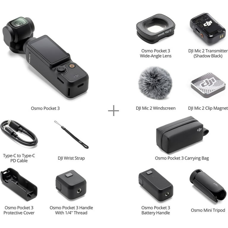Open Box DJI Osmo Pocket 3 Creator Combo 4K 120fps Handheld Open Box DJI Osmo Pocket 3 Creator Combo 4K 120fps Handheld