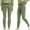 Army Green, variant on LOVZFMLL Women's Yoga Leggings, High Waist Butt Lifting Breathable Stretchy Women's Workout Gym Running Causal Wear Leggings Green XXL