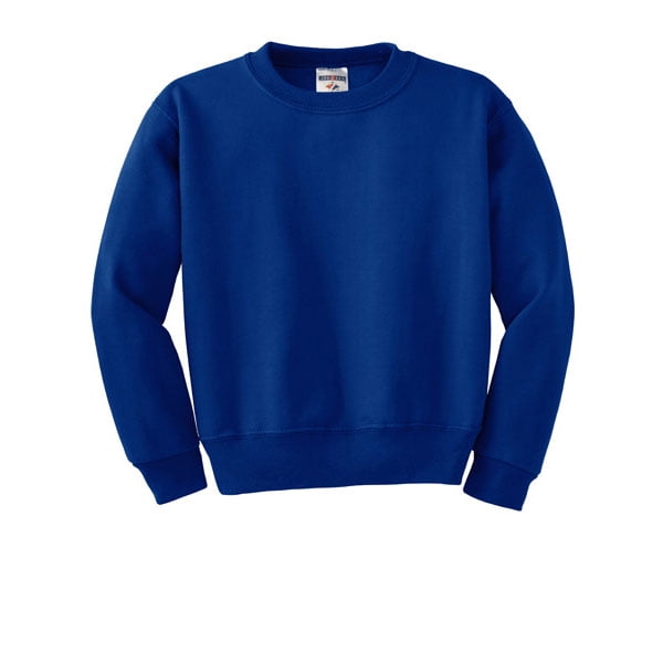 Kids Sweatshirt - Royal Blue - Size Medium 10-12 - Walmart.com ...