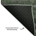 thumbnail image 5 of Addison Rugs Mayfield Premium Machine Washable Transitional Gradient Olive Rectangle Rug, 3' x 5', 5 of 6
