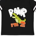 thumbnail image 4 of Inktastic Rawr I'm 2 Baby Tyranosaurus Rex Boys or Girls Toddler T-Shirt, 4 of 5