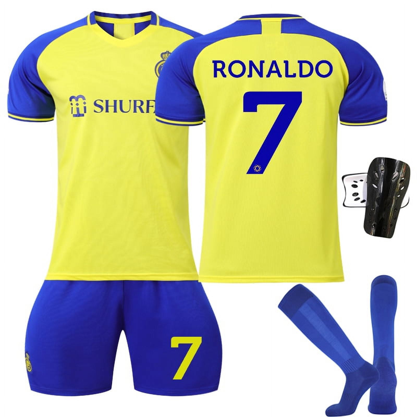 2023/24 Men Women Unisex Football Jersey Al-Nassr FC Home ​RONALDO