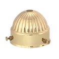 thumbnail image 2 of B&P Lamp® 2 1/4" Stamped Brass Shade Holder, Polished & Lacq., 2 of 2
