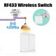 thumbnail image 3 of RF 433Mhz Relay Receiver with 1x 2Gang Panel Switch, 3 of 5