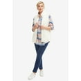 thumbnail image 6 of Ellos Women's Plaid Flannel Shirt Shirt, 6 of 6