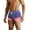 Pattern4 - American Flag, variant on COOFANDY Mens Bathing Suit Square Leg Swim Shorts Quick Dry Swimsuit Tight Swimwear with Liner
