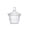 1, variant on Colorful Flower Series Glass Jar - Decorative Storage Container for Home Organization