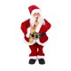 thumbnail image 3 of Juguete Musical eléctrico de Papá Noel, estatua de estatuilla de Papá Noel, adorno de decoración navideña, regalo de Navidad para niños para fiesta de Tocando el saxofón, 3 of 7