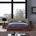 thumbnail image 4 of Modway Freja Ensemble de Chambre Grand 3 Pcs en Tissu, Fini Noyer Latte, 4 of 5