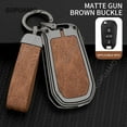 thumbnail image 6 of For Peugeot B 3 Buttons Key Case 207 307 308 607 CC CW Expert Partner Tepee Keyless Shell Zinc alloy+leather Key Case Cover, 6 of 29
