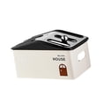 thumbnail image 1 of Caja de almacenamiento para enrutador, soporte para cable, ahorro de espacio, caja decorativa moderna hueca, caja de energía Capa única, 1 of 9