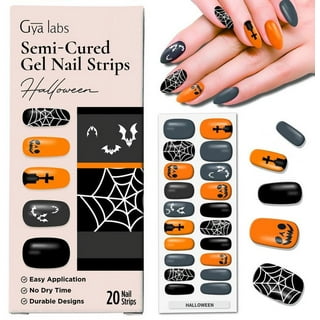 Halloween Glow in the Dark Ghost, ManiCURE Real Nail Polish Strips, Dr – ManiCURE  Nail Polish