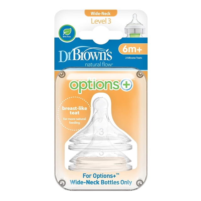 Tetina de Cuello Ancho Nivel 3 Dr. Brown's