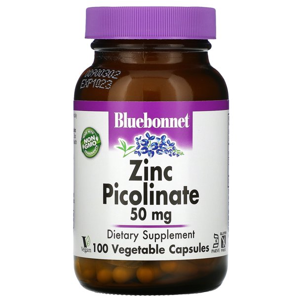 Nutrition Zinc Picolinate 50 mg. 100 Vegetarian Capsules