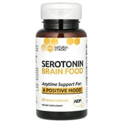 Natural Stacks Serotonin Brain Food, 60 Vegan Capsules