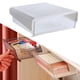 thumbnail image 4 of Autoadhesivo para Cajón debajo Del Escritorio con Organizador de Riel Deslizante Suave, Bolígrafos Y Caja de Almacenamiento de Bolígrafo Armario blanco grande Macarena Cajón, 4 of 7