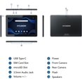 thumbnail image 2 of Tablet HYUNDAI HT10LB3 - 2 GB, Quad-Core, 10.1 pulgadas, Android 11, 32 GB Hyundai HT10LB3MBKLTM, 2 of 2