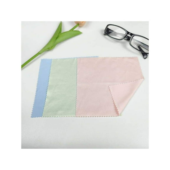 Lens Cleaning Cloth 100 Pieces Wipe Glasses Camera Lens Cell Phone Screen Fiber Material