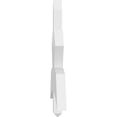thumbnail image 3 of 60"W x 25"H x 2"D x 6"F, 10/12 Pitch, Alberta Architectural Grade PVC Gable Bracket, 3 of 8