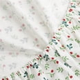 thumbnail image 3 of Holiday Time 4-Piece Mistletoe Flannel Sheet Set, Double, 3 of 5