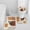 Boho 1, variant on Bathroom Rug Set of 3, 3 Pieces Bath Mats Set, Beach Starfish No Silp Washable Cover Floor Rug Decorations for Kitchen Bathroom Bedroom