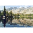 thumbnail image 2 of Posterazzi DPI1871092LARGE Eaglecap Wilderness Oregon United States of America - Reflections of the Trees & Mountains In Blue Lake Poster Print, 38 x 24, 2 of 4