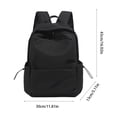 thumbnail image 3 of Dmlowu Lightweight Nylon Travel Backpack, 14 Inch Waterproof Laptop Backpack for Work College, Multi Pocket Backpack, Personal Item Travel Bag for Airplane, 3 of 6