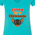 thumbnail image 4 of Inktastic Chiweenie Dog Women's V-Neck T-Shirt, 4 of 5
