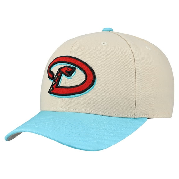 Unisex-Mitchell & Ness  Cream Arizona Diamondbacks Basic Pro Adjustable Hat