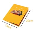 thumbnail image 2 of Tarjetas Navideñas 3D con Sobres - ¡Feliz Navidad y Año Nuevo! Diseños Pop-Up de Papel para Regalar en Fiestas (Incluye Tarjeta Pequeña y Sobre Elegante), 2 of 6