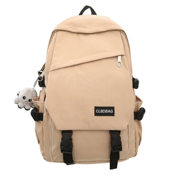 ZROVA 17.7-Inch Nylon Solid Color Backpack for Back to School, High School and College Students