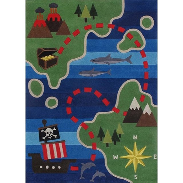 Momeni Lil Mo Whimsy 8' X 10' Contemporary Hand Tufted Rug