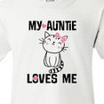 thumbnail image 4 of Inktastic My Auntie Loves Me Youth T-Shirt, 4 of 5