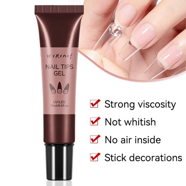 Pegamento para uñas postizas, parche de manguera, gel, pegamento para uñas postizas, adhesivo sólido, pegamento para taladro, adhesivo para uñas postizas, 15 ml, Heraeus