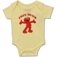 thumbnail image 4 of Sesame & Friends Elmo, Cookie Monster and Big Bird Boys 3 Pack Character Onesie, Newborn, 4 of 4