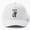 White, variant on Deathblow Baseball Hat, Dark Action Character Statement Graphic Design, Classic Everyday Cap