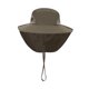 thumbnail image 2 of Sombrero de tapa ancha de ancha adultos portátiles portátiles hombres mujeres sombrero Verde, 2 of 8
